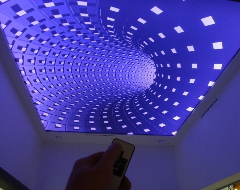 Заказать 3d натяжные потолки в г. Пурпе